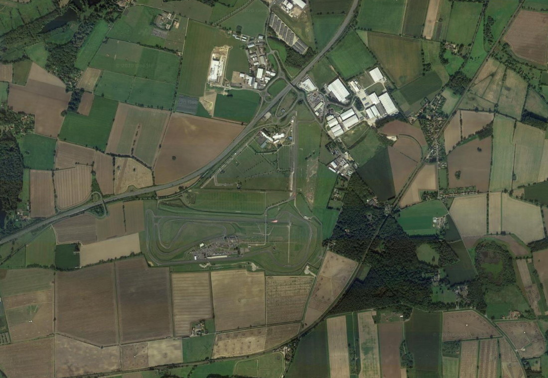 RAF Snetterton Aerial Photo from Google Maps
